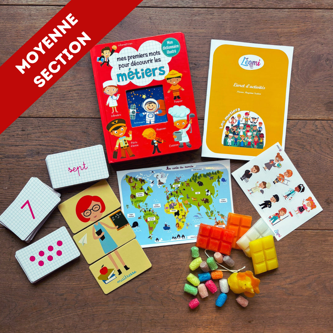 Méga Pack Année Scolaire moyenne section – Activités éducatives pour enfants