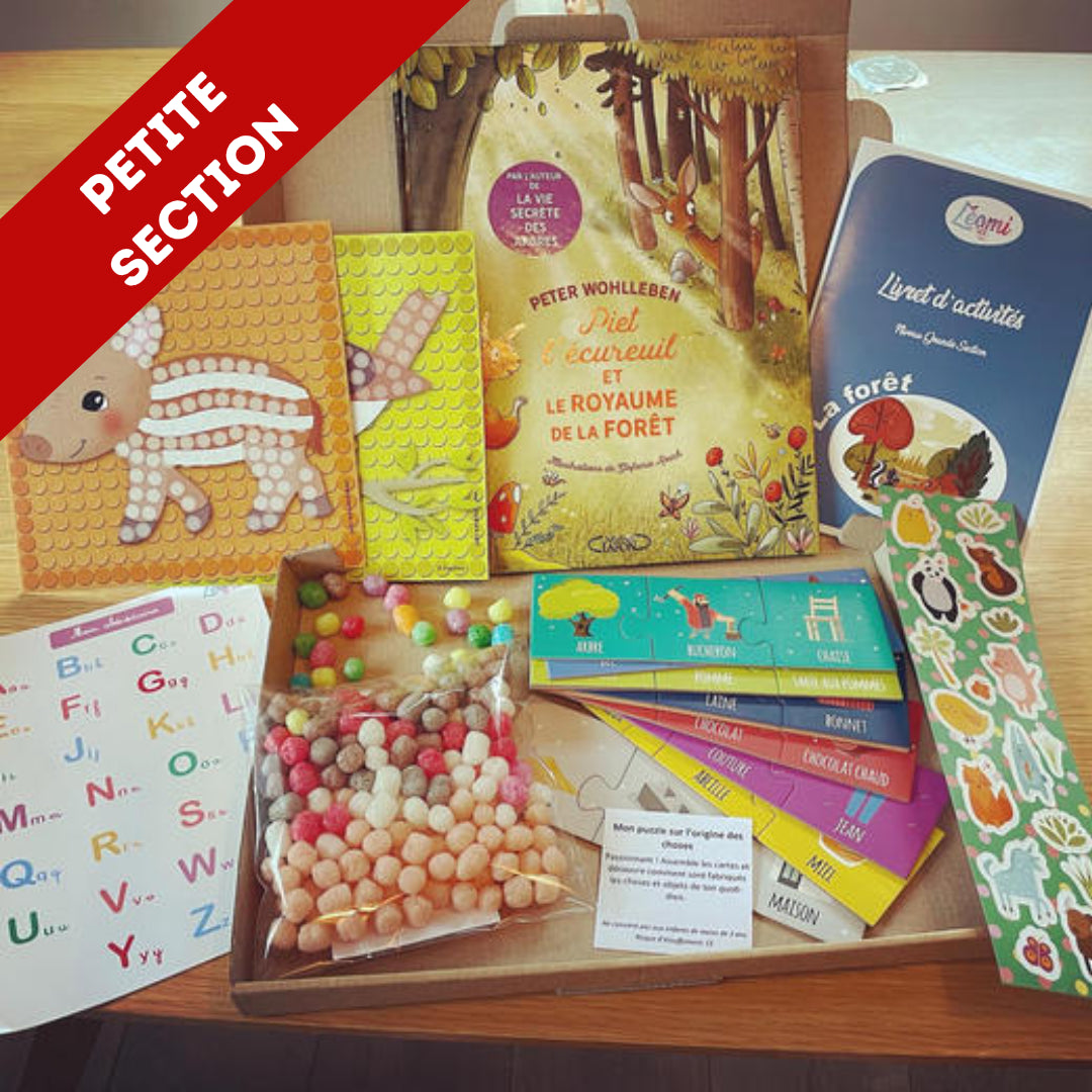 Abonnement Box éducative pour enfant de 3-4 ans