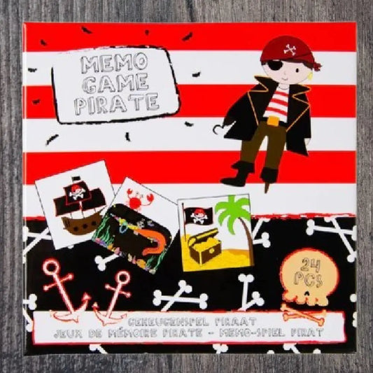 Jeu éducatif - Le Memory des pirates